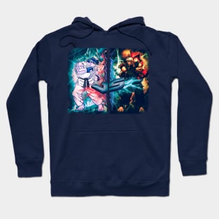 street fighter ryo vs ken gamer gift Hoodie